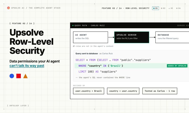 Upsolve Row-Level Security