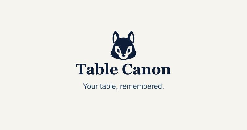 Table Canon