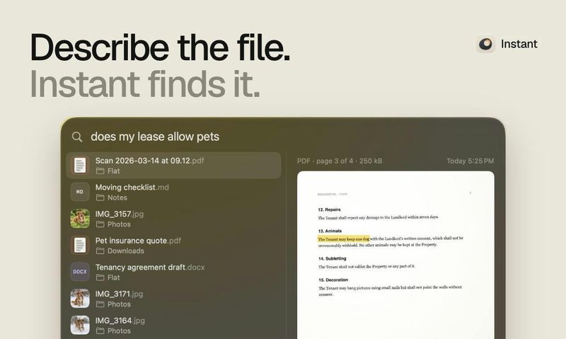 Instant Search