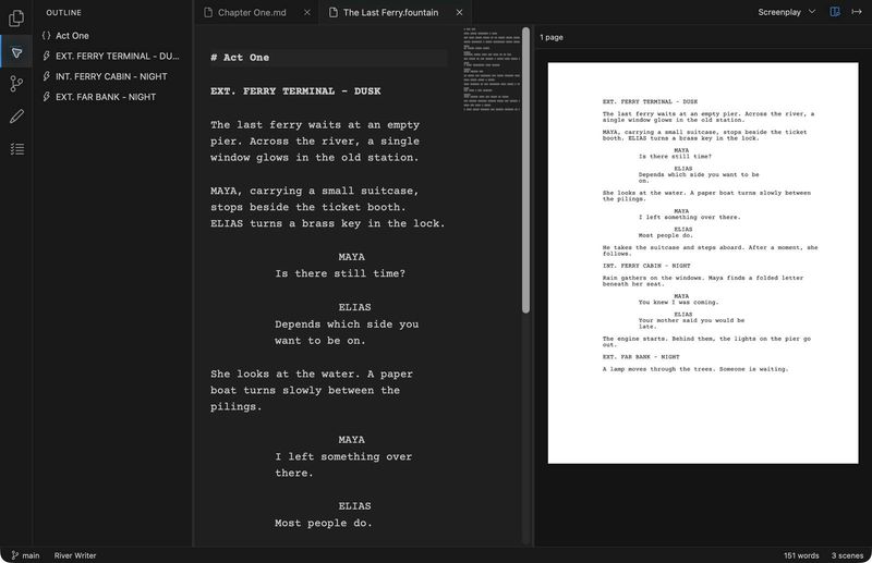 River Writer