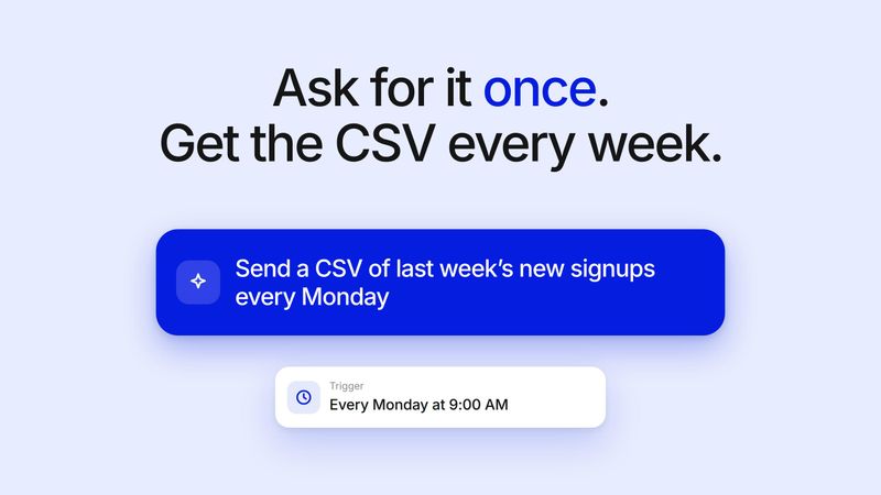 Basedash Scheduled CSV Exports